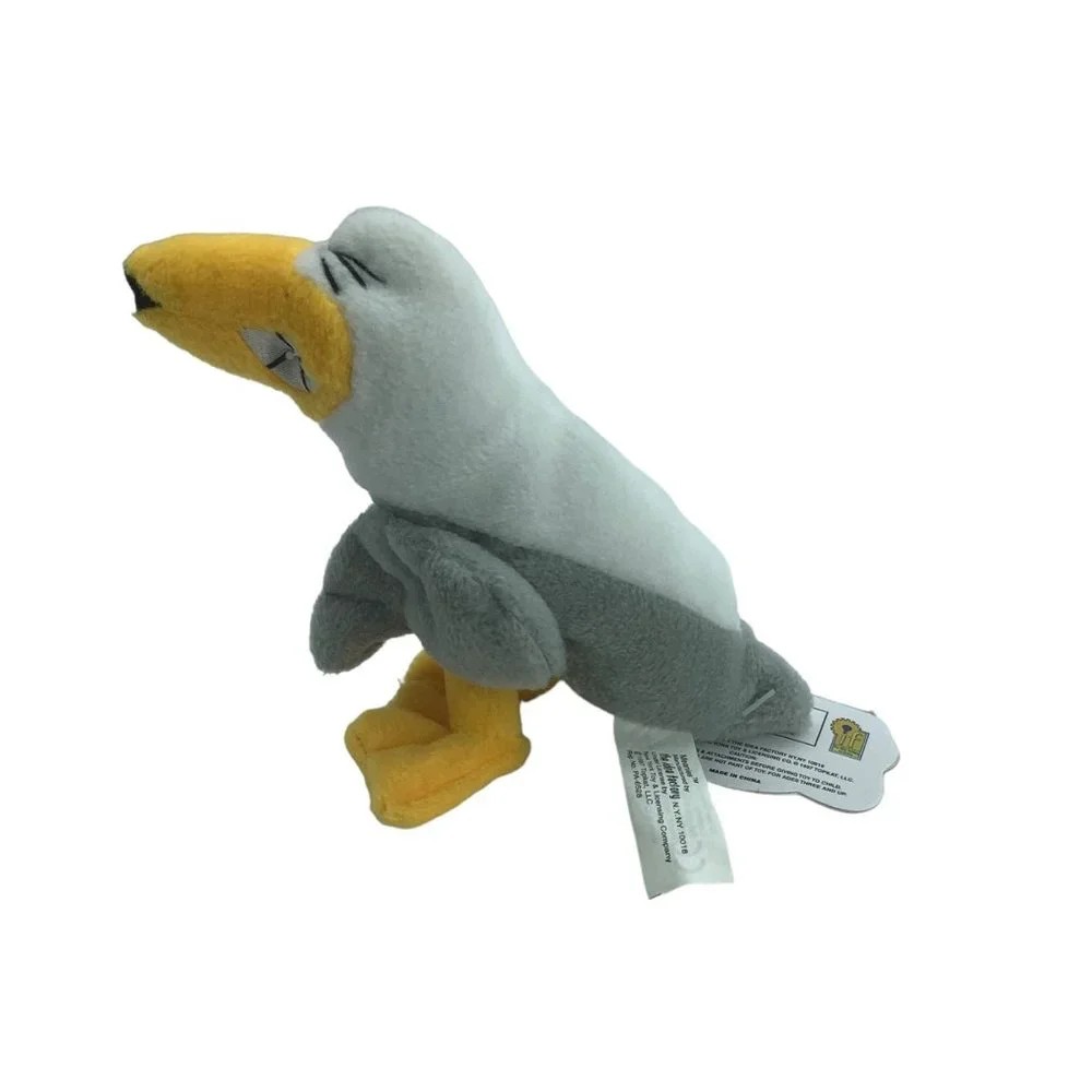 Vtg Meanies Series 1 Peter Gotta Peagull the Seagull Who Needs to Pee Plush Bird
